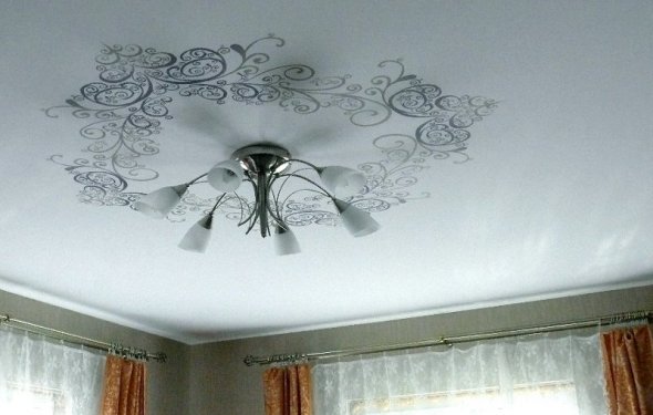 Фото тканевых натяжных