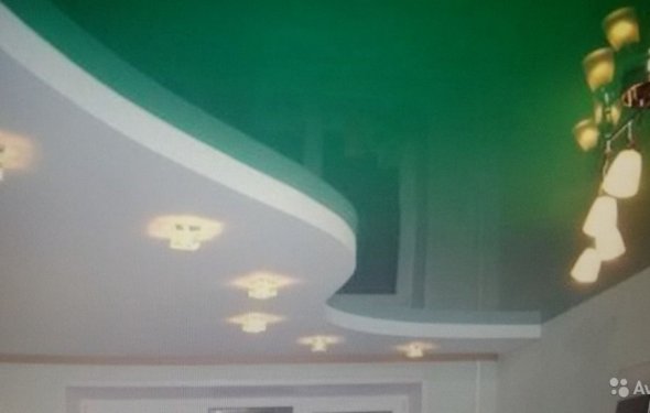 Новые натяжные потолки без